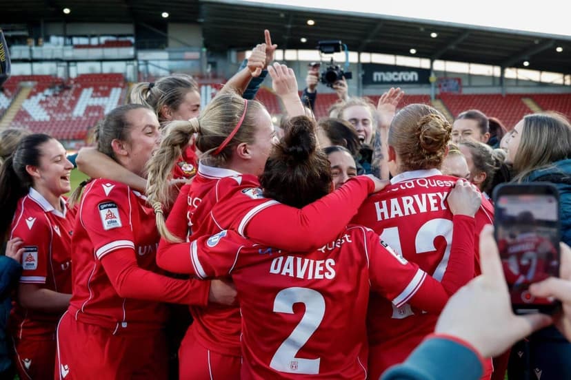 Wrexham Women Conquer Adran Premier, Reach Champions League