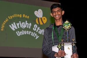 Young Speller Conquers Wright State Bee