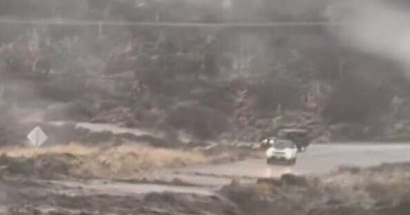 Heavy Rains Trigger Dangerous Mudslides Near Wrightwood
