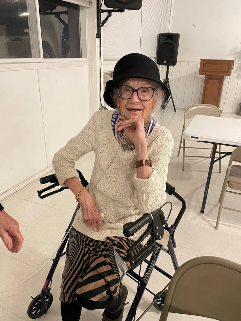 WWII Veteran Dances into History at 102