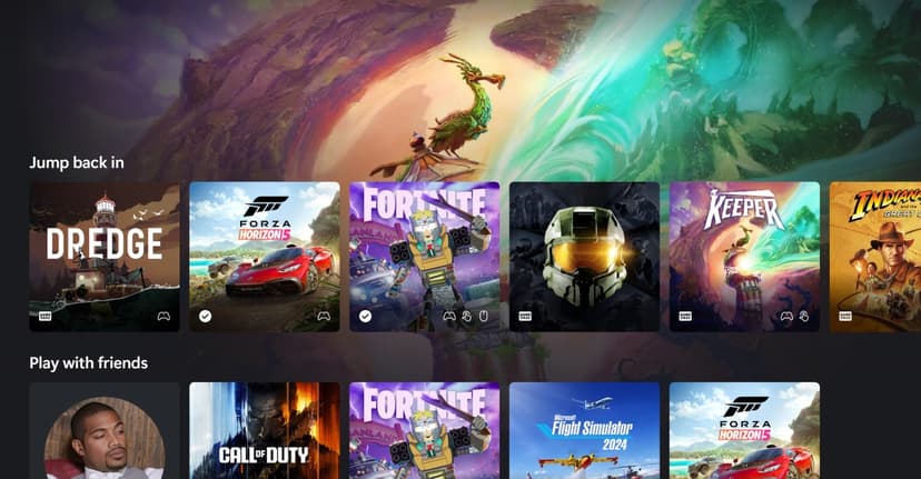 Xbox Cloud Gaming Gets a Console-Like Makeover