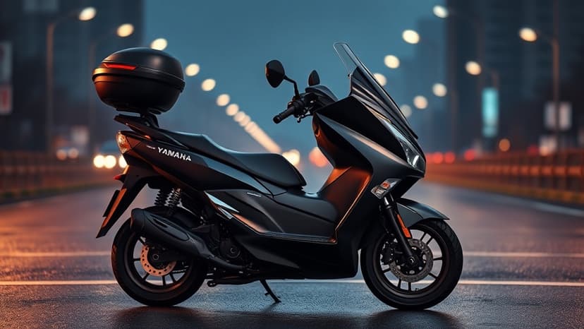 Scooter Safety Soars: First Airbag on a Yamaha Tricity