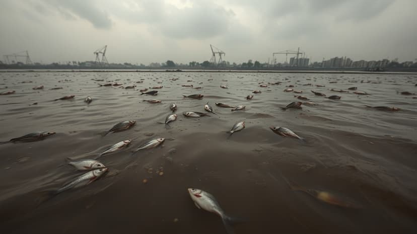 Yamuna's Faecal Coliform Soars Amidst Sewage Inflow