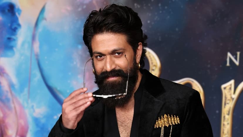 Yash Dons Ravana Brooch for Ramayana Premiere