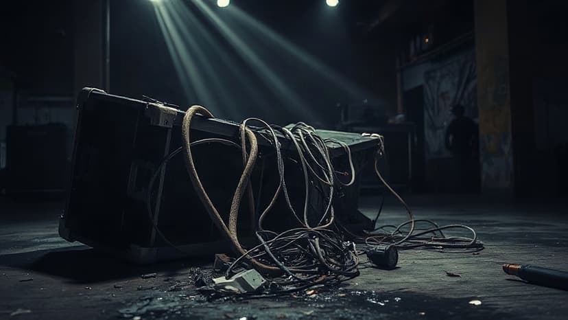 'Toxic' Event Chaos: Sound System Collapse Injures Four