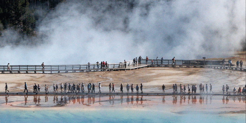 Yellowstone's Geysers Clogged with AirPods and Rubber Ducks!