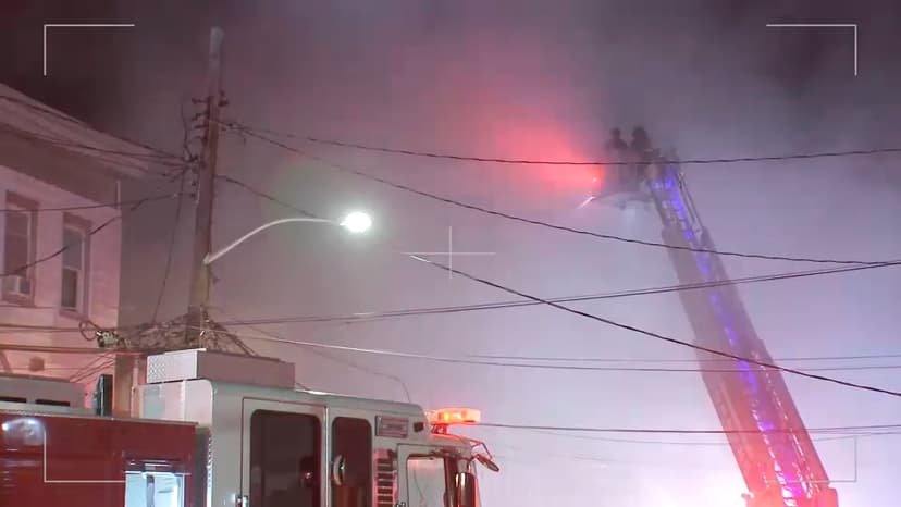 Yonkers Inferno: Buildings, Cars Ablaze in Massive Fire