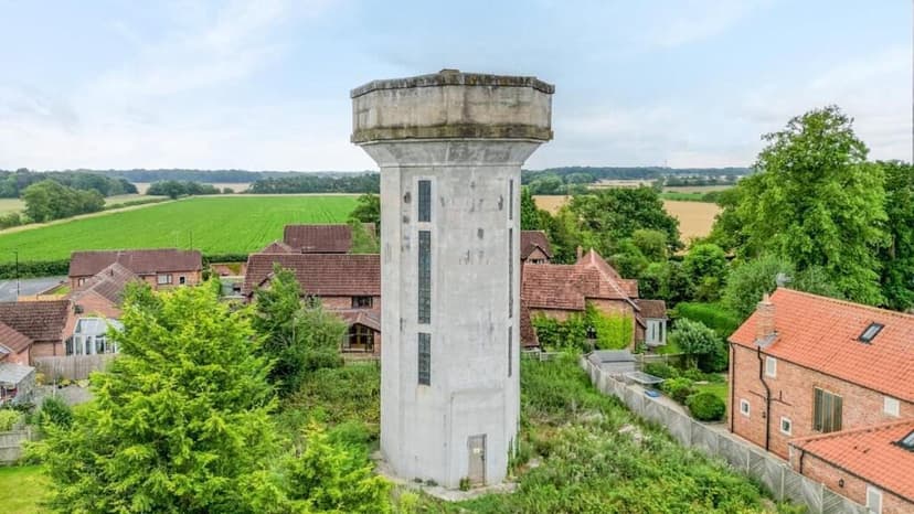 £200,000 Yorkshire Water Tower Raises Eyebrows Online