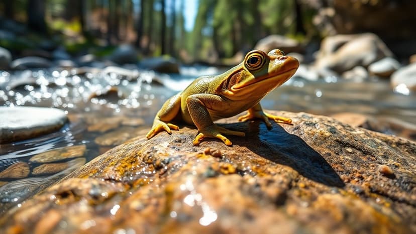 Yosemite Frogs Bounce Back: Trout Gone, Fungus Fades?