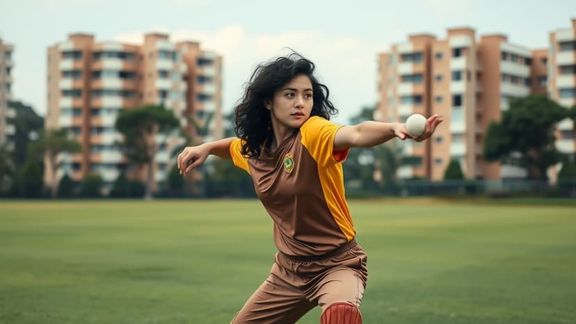 16-Year-Old Cricketer Smashes WPL Records