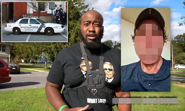 YouTuber Clashes With Police Over Child Predator Case