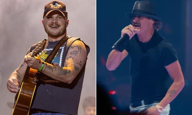 Zach Bryan Slams Kid Rock's TPUSA Halftime Show