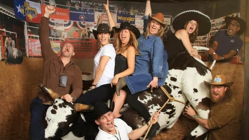 Zara Tindall's Wild Night on Mechanical Bull!