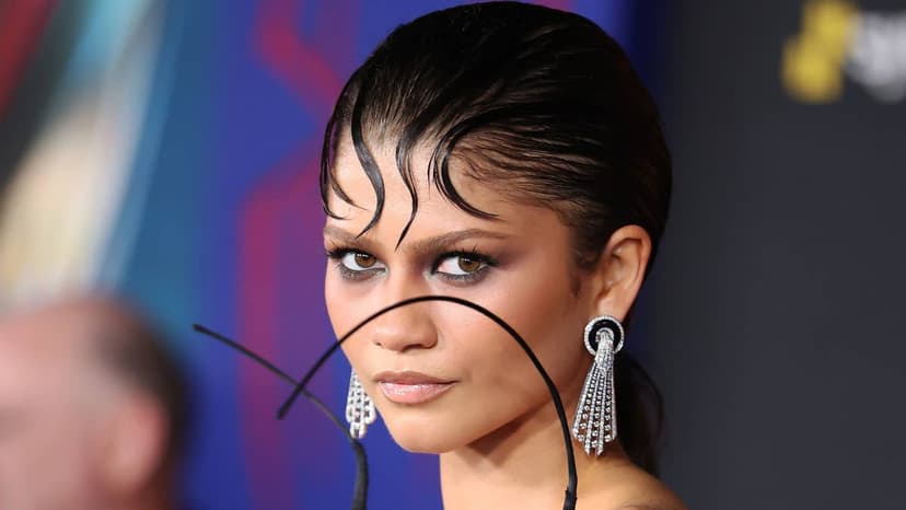 Zendaya Dazzles in Architectural Gown at Spider-Man Premiere