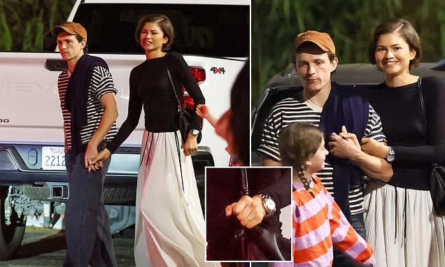 Zendaya & Tom Holland Step Out Amid Wedding Rumors