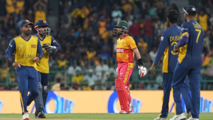 Zimbabwe Shocks Sri Lanka, Advances Undefeated!