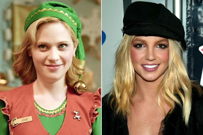 Britney Spears Inspired Zooey Deschanel's Elf Blonde Look